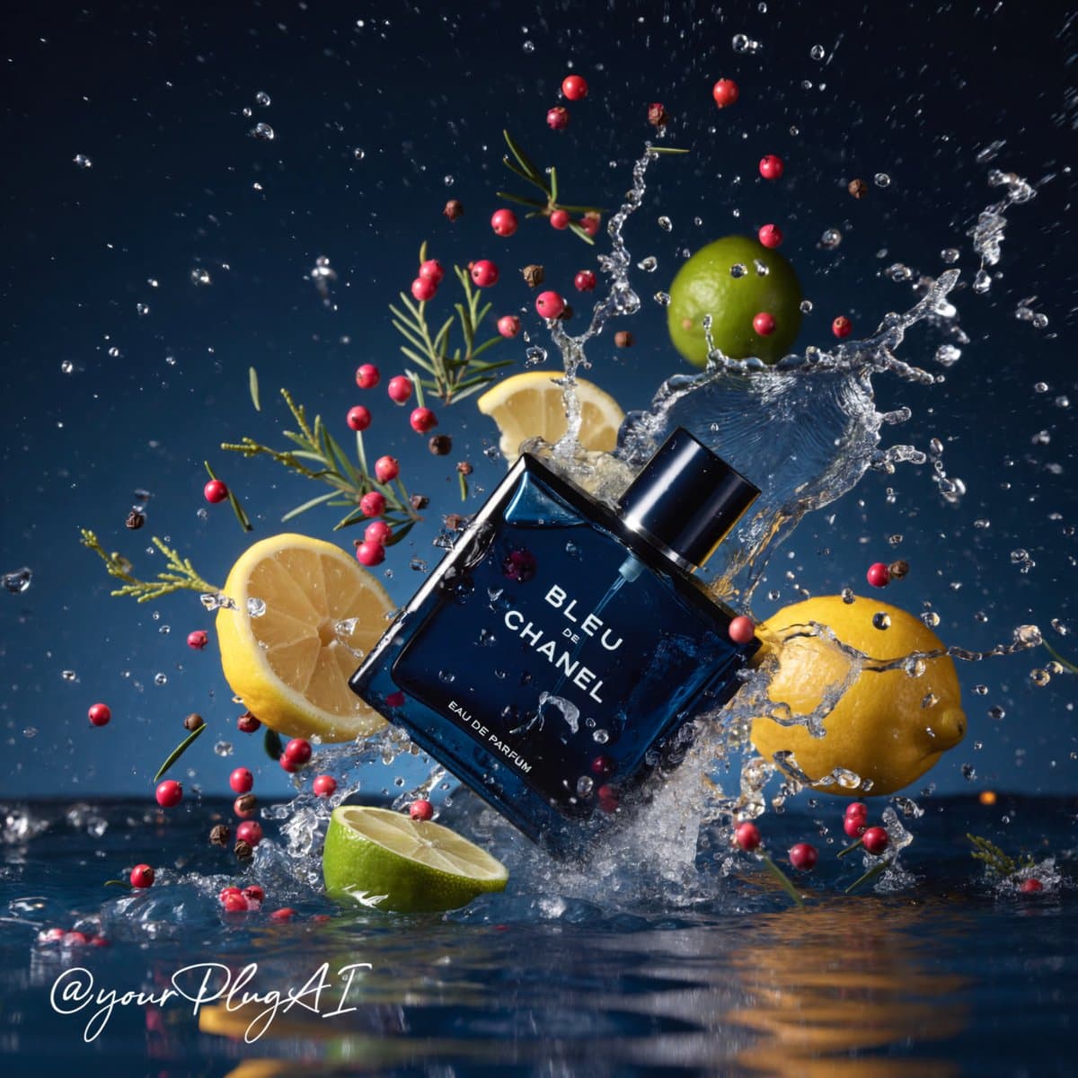 Brand Campaign: Elemental Luxury Perfume Campaign by @yourPlugAI